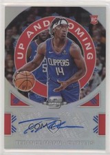 2019 Panini Contenders Optic Up and Coming 182/125 Terance Mann #UC-TMN Auto 0el