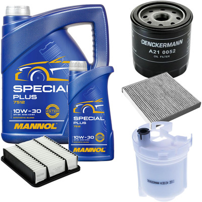 Inspektionspaket MANNOL Special Plus 10W-30 6L für Lexus IS Sportcross GS 430