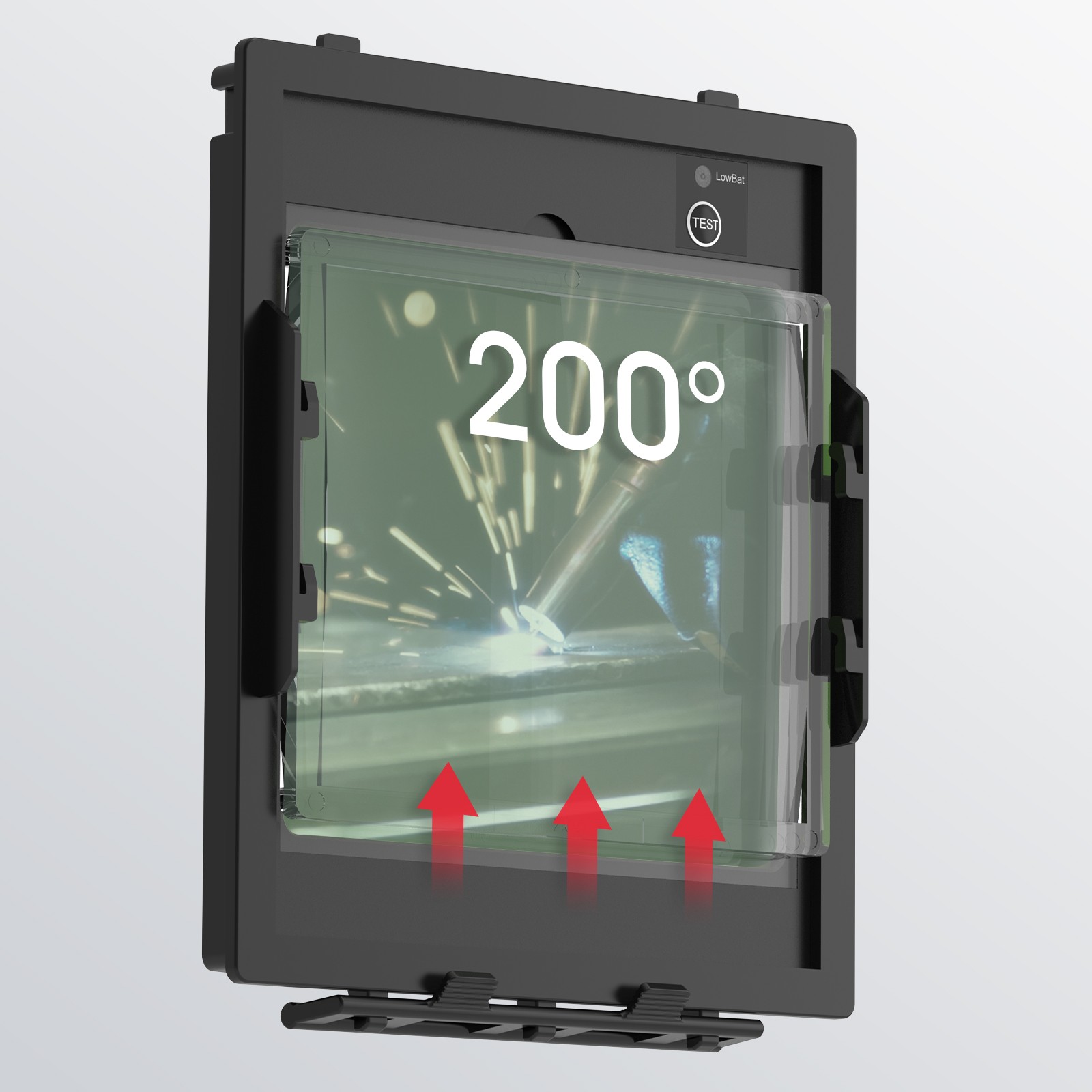 YESWELDER Magnification Welding Lens 3.54"x4.25" Fits Most Welding Helmets 2EACH