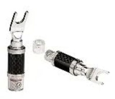 Paire de bornes haut de gamme Furutech CF-201-N1(R) Spade Y Lug Terminals...