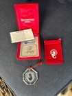 Waterford Crystal holiday Christmas ornament Mother And Child Crystal With Box — photo 2