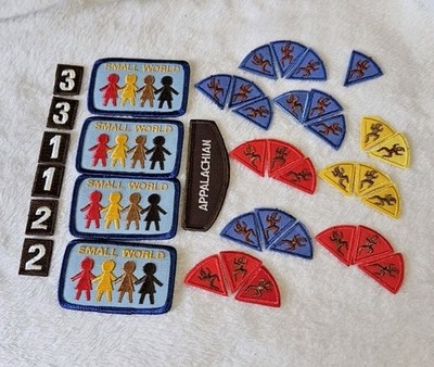 Vintage 70s-90s Girl Scout Patches Brownie Around The World Lot Of 38 Retired