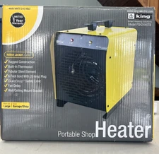 King PSH2440TB 4000 Watt GARAGE Shop 240 VOLT SPACE HEATER With Thermostat