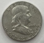 1963-D 50C Silver Franklin Half Dollar U.S. Silver Coin Denver Mint