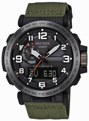 Casio Pro Trek PRW-6600YB-3ER Monte Tamaro Uhr Funk Herren Solar Kompass OVP Neu