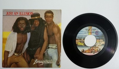 24755 45 Umdrehungen 7'' - Imagination - Just an Illusion - Red Bus 1982