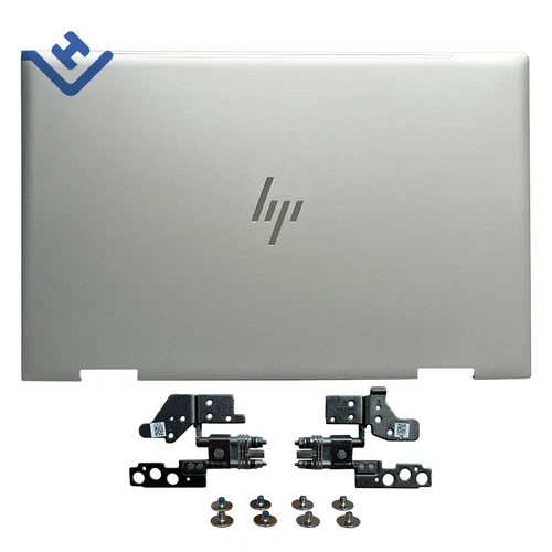 New For HP ENVY X360 15-ED 15m-ed0023dx Laptop LCD Back Cover+Hinges L93203-001