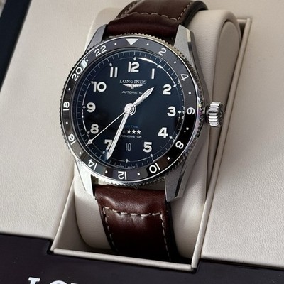 Longines Spirit Zulu Time L3.812.4.53.2 COSC Certified Garantie 2028