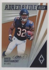 2019 Panini Phoenix Adrenaline Rush Orange 24/99 David Montgomery #3 e6p
