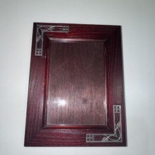 Rare Carrick Charles Rennie Mackintosh Wooden rectangular Photo Frame Small