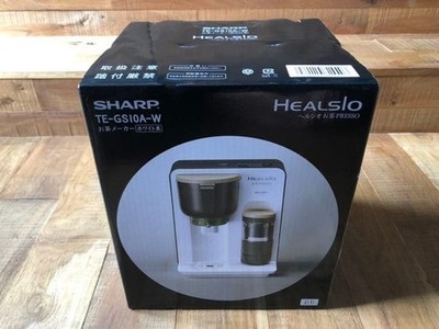 [NEW] SHARP HEALSIO Ocha Press Japanese Tea Maker White TE-GS10A-W Matcha AC 100