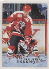 1995-96 Upper Deck Be a Player Auto Phil Housley #S72 Auto HOF 0a6