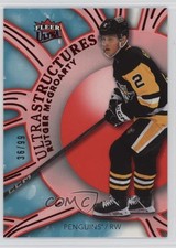 2025-26 Upper Deck Fleer Ultra Ultrastructures Red 36/99 Rutger McGroarty 0he