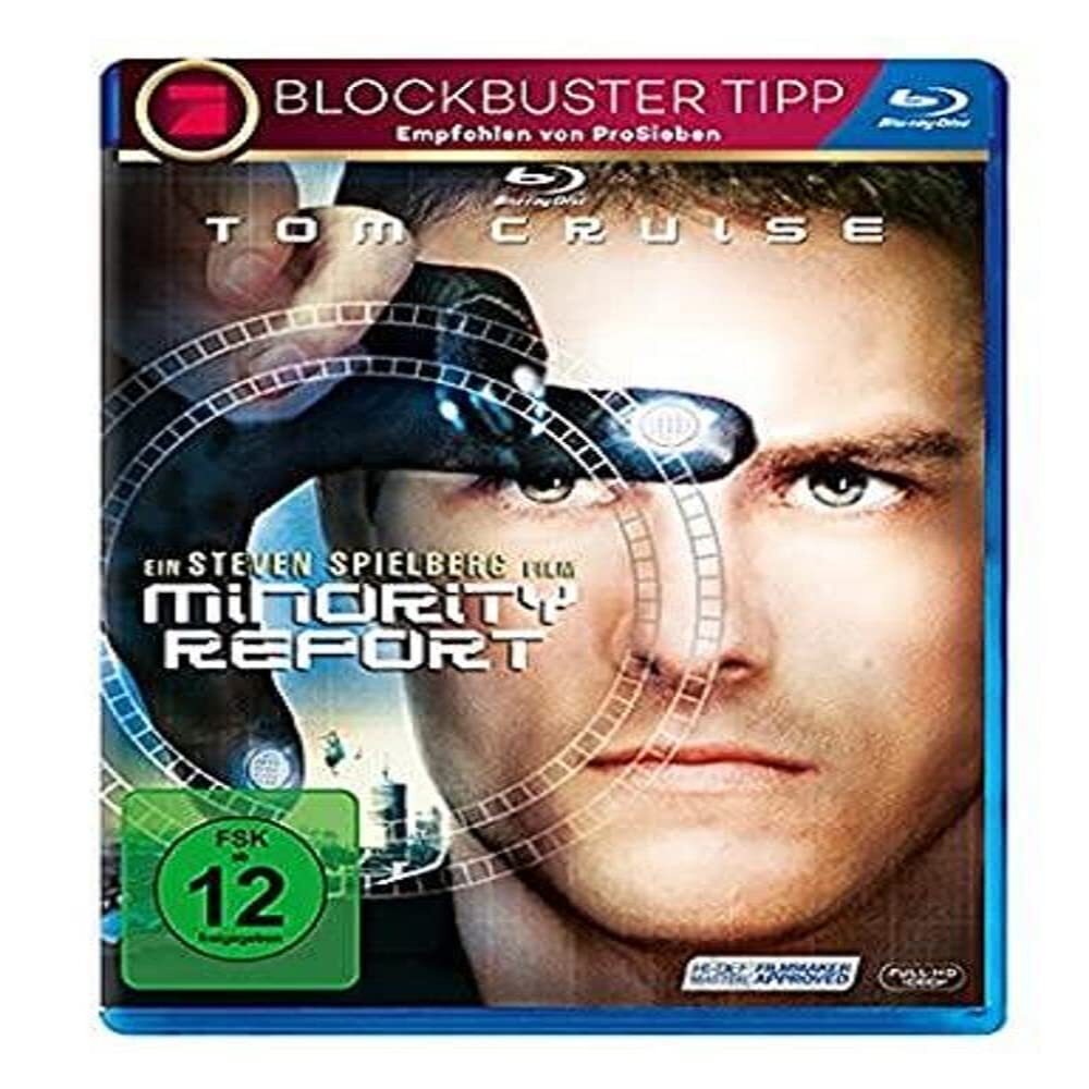 Minority Report (Blu-ray) Tom Cruise Colin Farrell Samantha Morton Max von Sydow