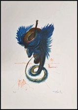 Salvador Dali Divine Comedy 70 X 50 CM Signé Lithograph Limited #110/500