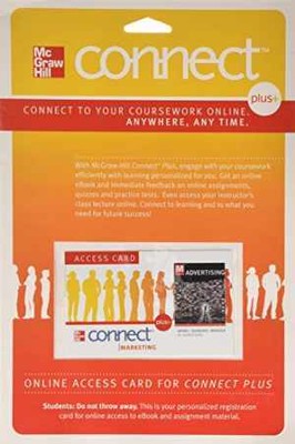 M: Advertising Connect Plus Access Code - Hardcover, by William F. Arens; - New