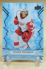2022-23 Upper Deck Ice Base Rookie #130 Chase Pearson - Detroit Red Wings