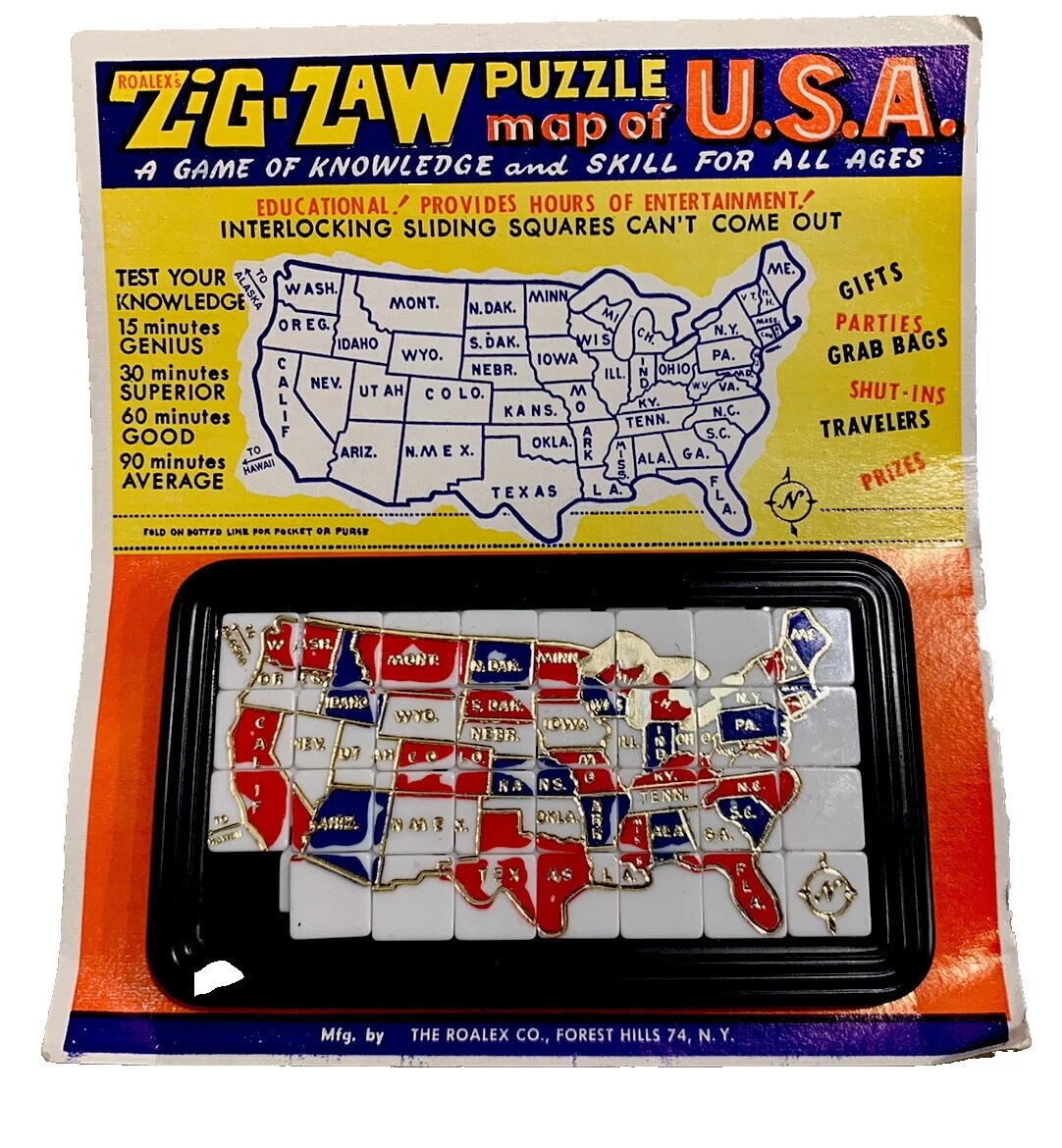 Maps Vintage Puzzles for sale - eBay