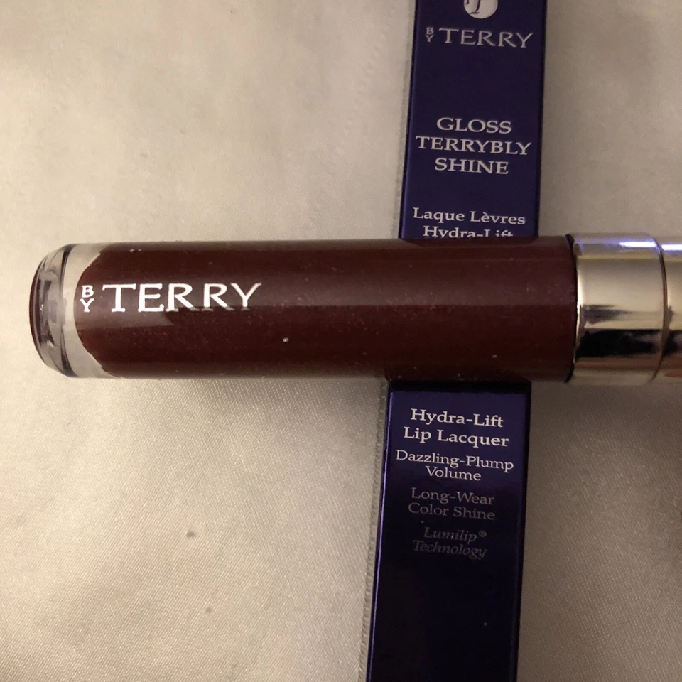 By Terry Gloss Terribly Hydra Lift laca labial sombra 5 lista de vinhos 7ml novo na caixa - Imagem 4 de 4