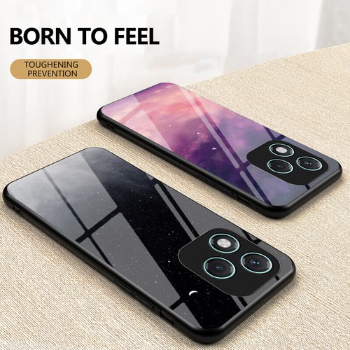 For Honor 400 Lite, Shockproof Hybrid Armor Shell Back Space Glass Case Cover - 第 5/17 張圖片