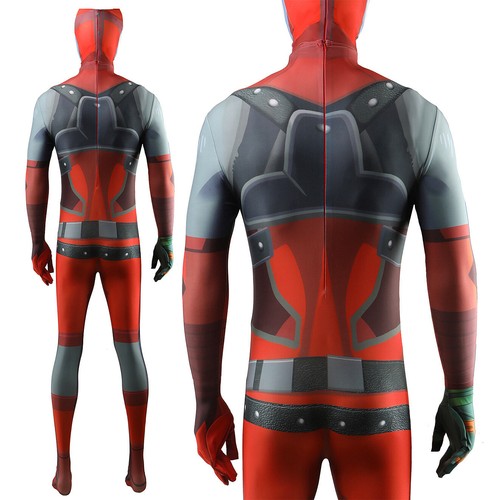 New Yiga Clan Jumpsuit The Legend of Zelda Bodysuit Cosplay Adult Kids Halloween - Picture 11 of 15