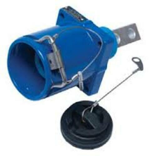 Eaton Roughneck E1049-1839ST-BL Female Receptacle Double Hole Blue 1135A