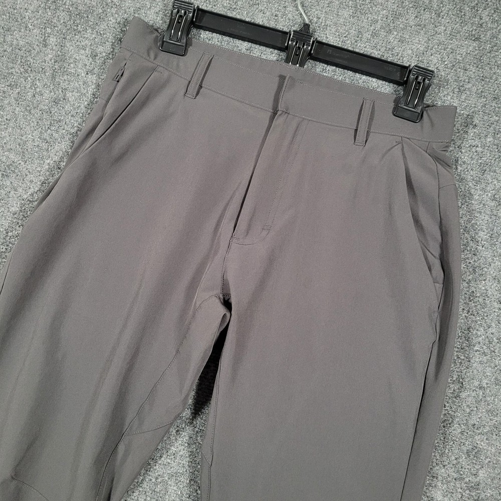 Fabletics Mens 28x29 Gray Chino Performance Pants for Golf Hiking Outdoors