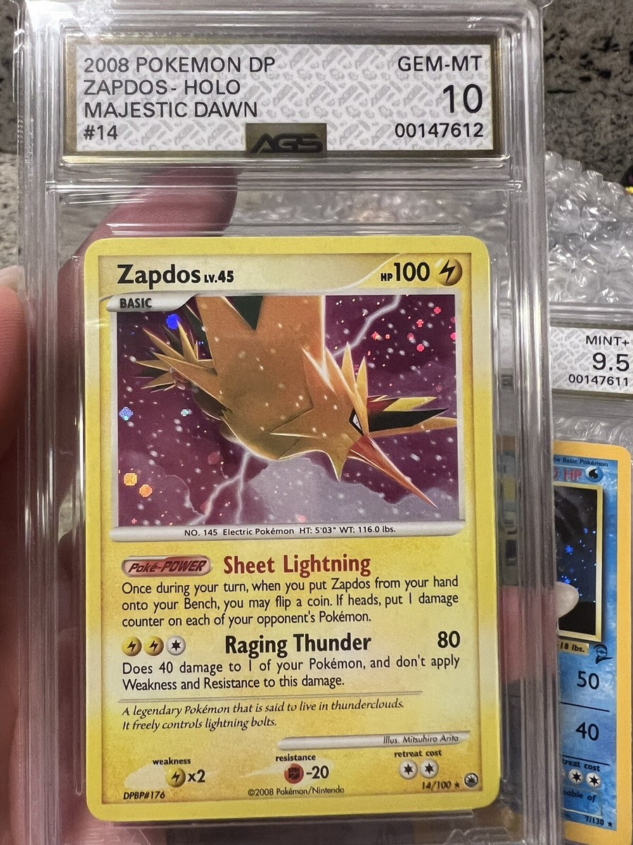 旧裏　サンダー LV.40 / Zapdos Lv.40　化石の秘密 Zapdos - 15/62 (Cosmos Holo) - Miscellaneous Cards & Products