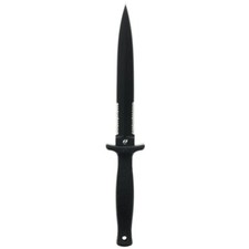 Schrade Needle Magnum 6" Partially Serrated Double Edge, Non-Slip Handle 1182515