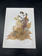 Country Girl Creations Presssed Dried Wildflowers Decorative Picture