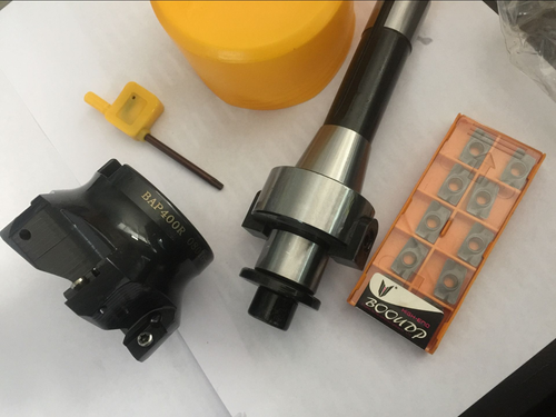 R8- FBM27 R8-FMB27 shank / arbor link rod + BAP400R-80-27-5F + 10pcs APMT1604PDE - Picture 3 of 4