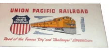 JULY 1968 UNION PACIFIC TICKET RECEIPT BOOK CHICAGO OMAHA CHEYENNE
