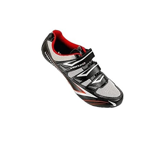 Chaussures Cyclisme Peloton Altos – Noir/rouge – Pointure 6.5 US M / 8 US F