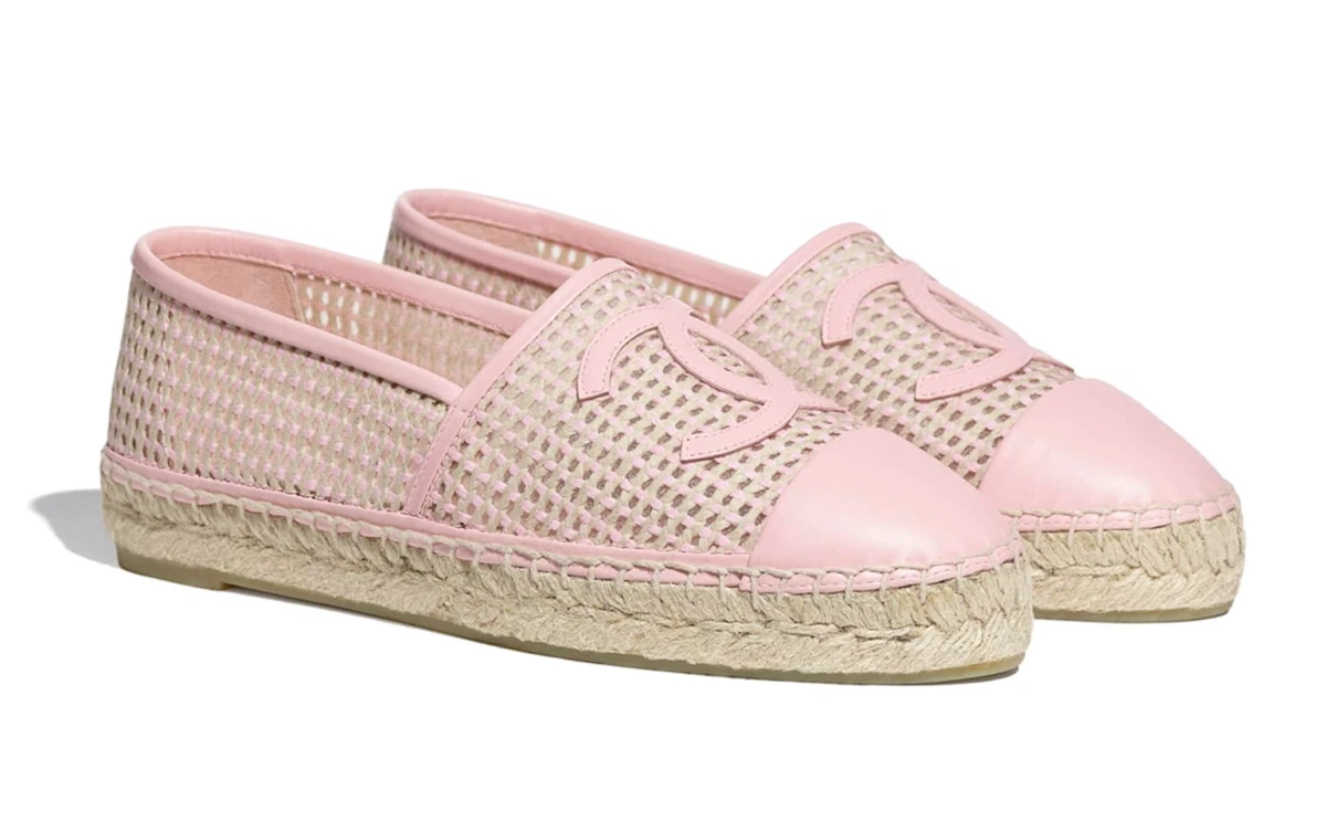 Chanel Espadrilles 2023 Cruise, Pink, 37