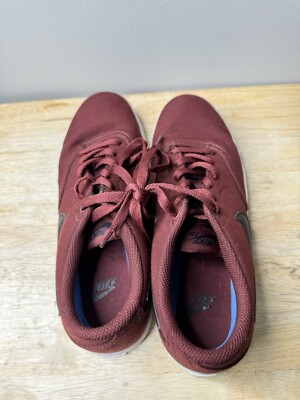 Size 8 - Nike Check Solarsoft Canvas SB Dark Team Red for  display picture 1