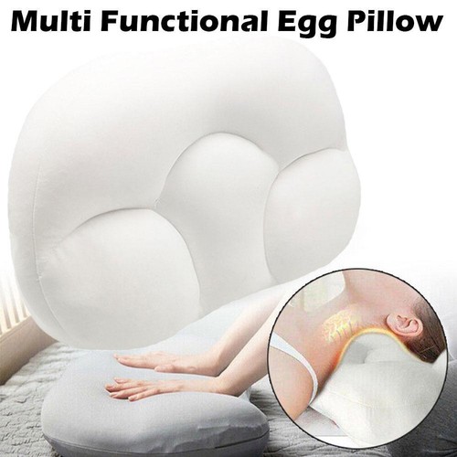 Almohada de espuma para dormir profundo contorno cuello ortopédico cervical soporte hogar X1 - Imagen 1 de 9