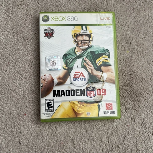 Madden NFL 09 - Microsoft Xbox 360 Live - 2008 - With Manual. Preowned