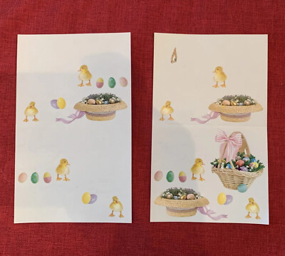 New Mrs. Grossman's Scrapbook Stickers - 2000 - Easter Baskets - Partial