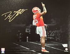 DJ Uiagalelei Signed Clemson Tigers 11x14 Photo Fanatics Certified Autograph