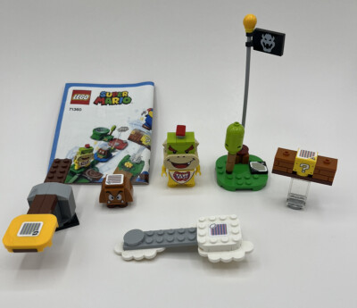 LEGO Super Mario Starter Course 71360 Interactive Lot Incomplete (Free Shipping)