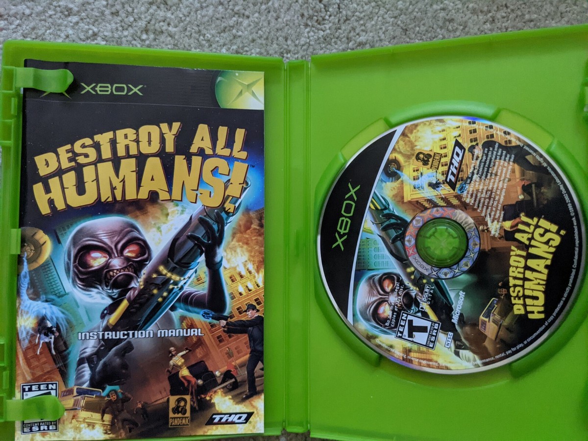Destroy All Humans (Microsoft Xbox, 2005) 752919520284| eBay