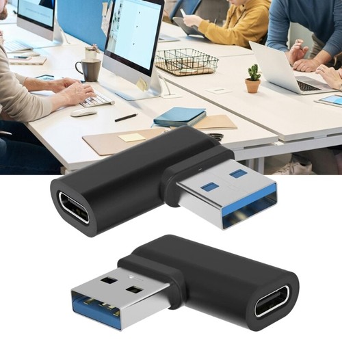 Right Angle USB 3.0 to Type C Adapter for Efficient Data Transfer and Charging - Zdjęcie 4 z 8