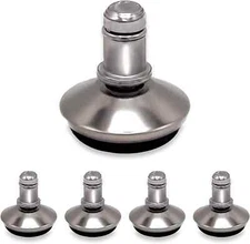 Anti-Slip Dia 7/16" Office Chair Glides Bell Chair Wheels Swivel Caster Wheels