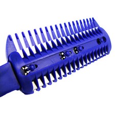 Unisex Razor Comb Home Hair Cut Thinning Feathering Trimming 6 Extra Blades 4pk