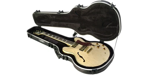 SKB MOLDED ELECTRIC GUITAR THIN BODY CASE TSA - FITS GIBSON 335 Semi Hollow-Body