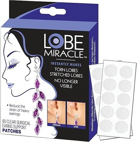 Miracle Ear Lobe Support Patches, 60/100/200/300 Count - product listing photo