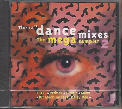 THE 12'' DANCE MIXES - THE MEGA SAMPLER 2 * NEW CD COMPILATION 1995 * VARIOUS