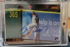 2021 topps stadium club jo adell auto 1/5