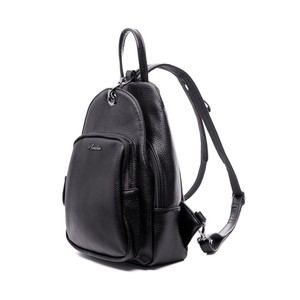 small black fashion backpack