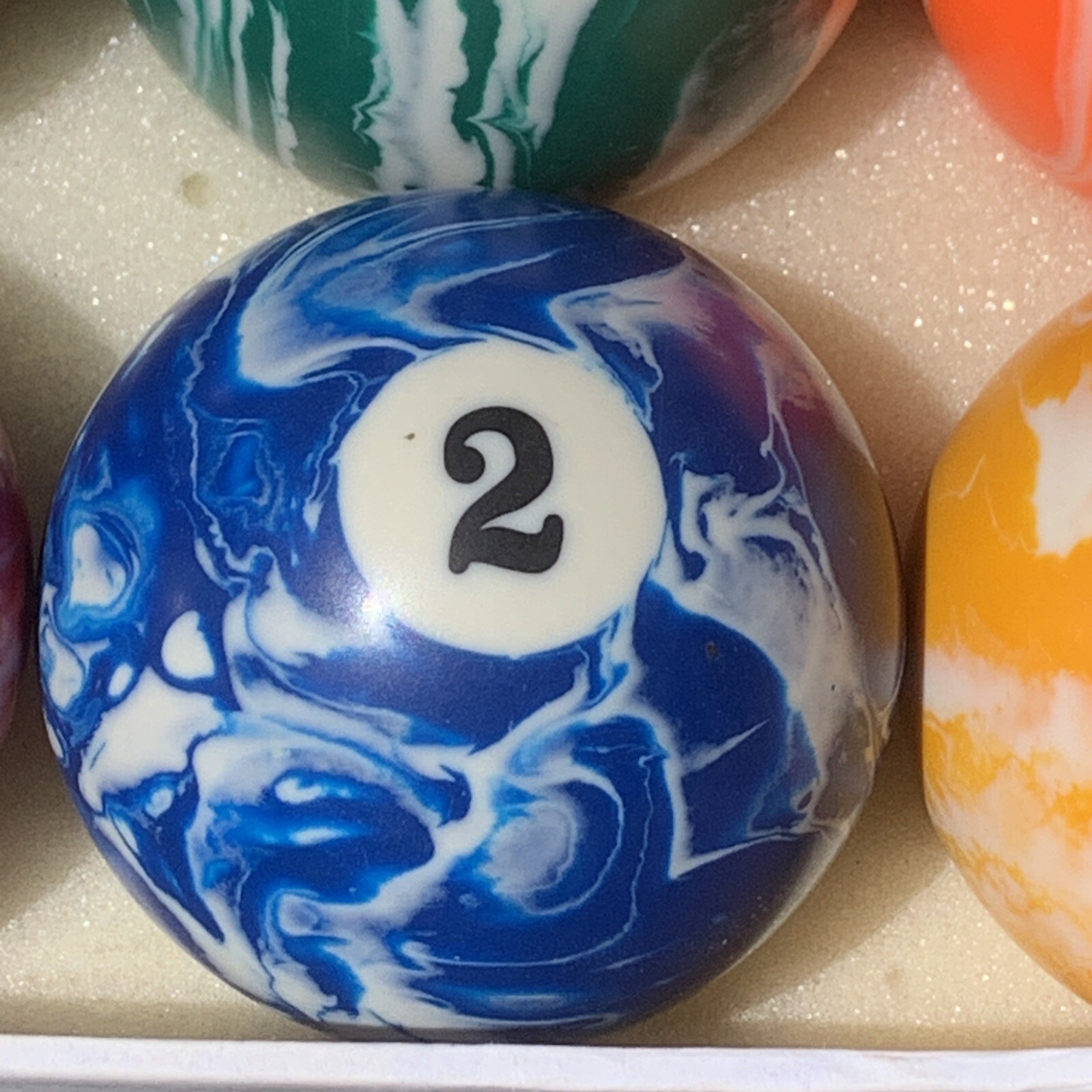 Pool Ball Set Vintage ELEPHANT BALLS BILLIARD ESPN Tournament Set